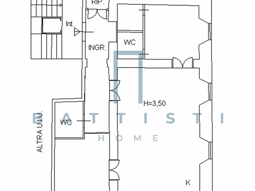 Immagine 29 di Appartamento in vendita  in Piazza Vittorio Emanuele II a Roma