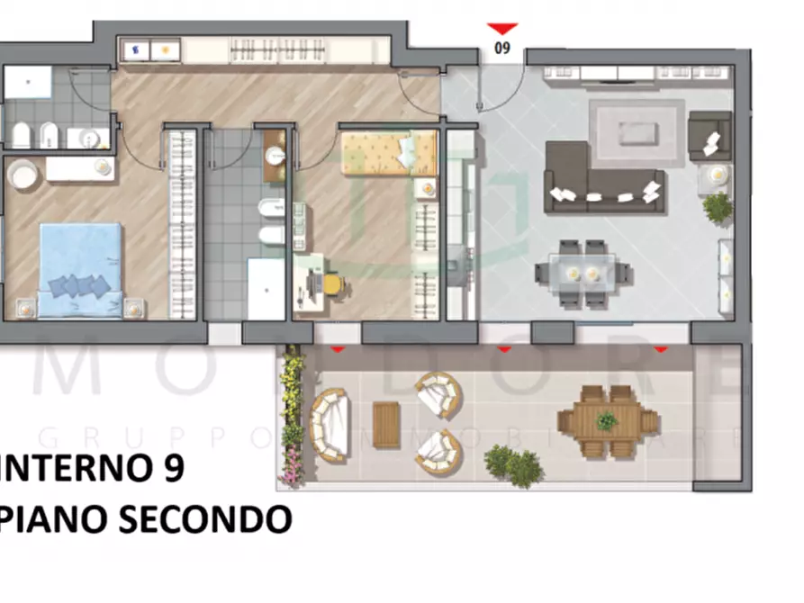 Immagine 13 di Appartamento in vendita  in VIA SPERANZA a San Lazzaro Di Savena