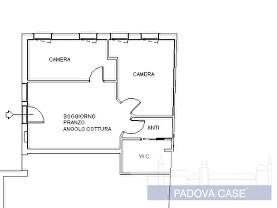 Immagine 19 di Appartamento in affitto  in via savonarola a Padova