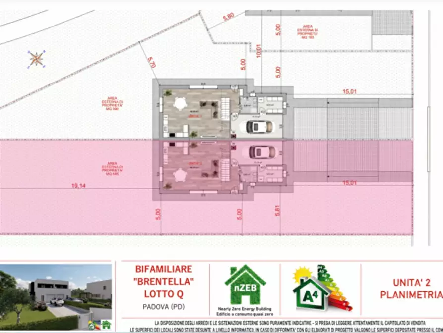 Immagine 10 di Casa bifamiliare in vendita  in Via Monte Rua a Selvazzano Dentro
