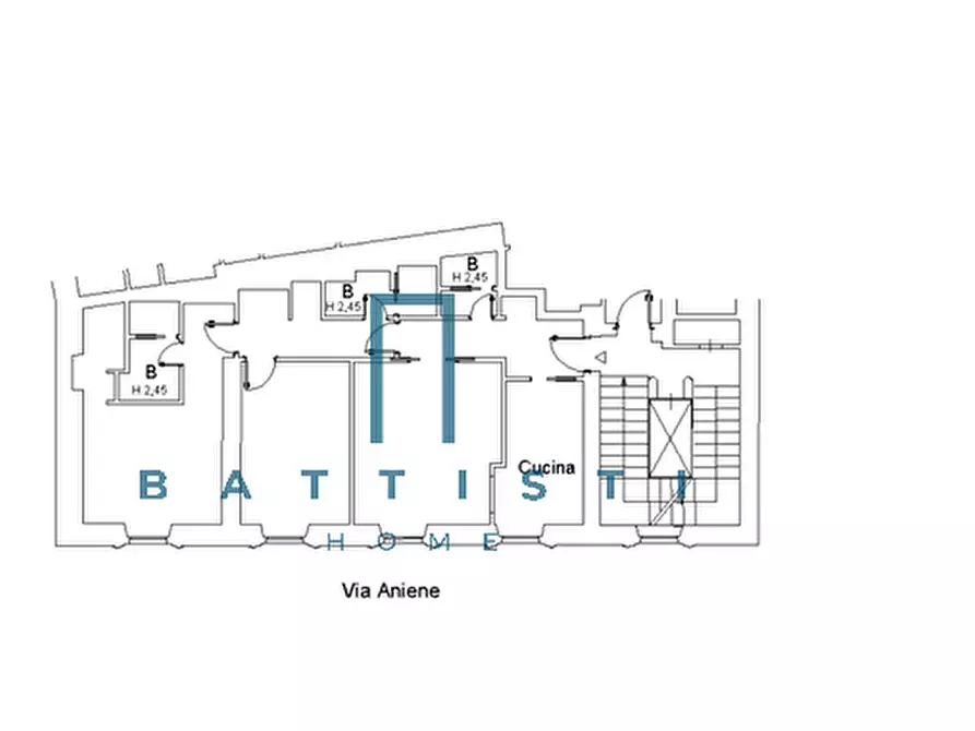 Immagine 16 di Appartamento in affitto  in Via Aniene a Roma