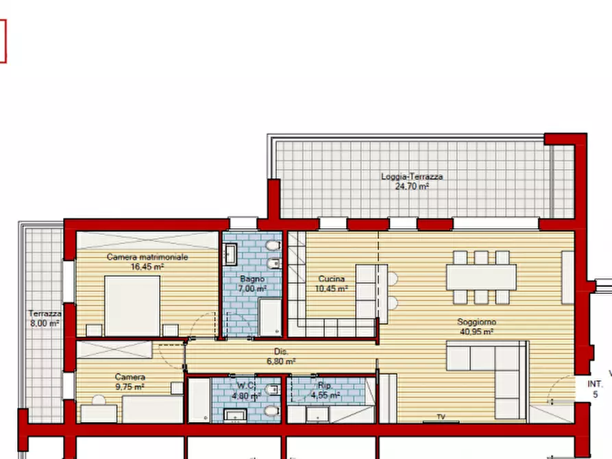 Immagine 31 di Appartamento in vendita  in Viale delle Terme a Abano Terme