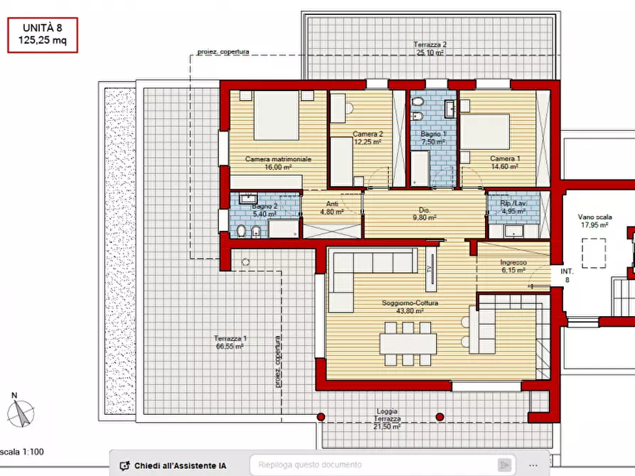 Immagine 36 di Attico in vendita  in Viale delle Terme a Abano Terme