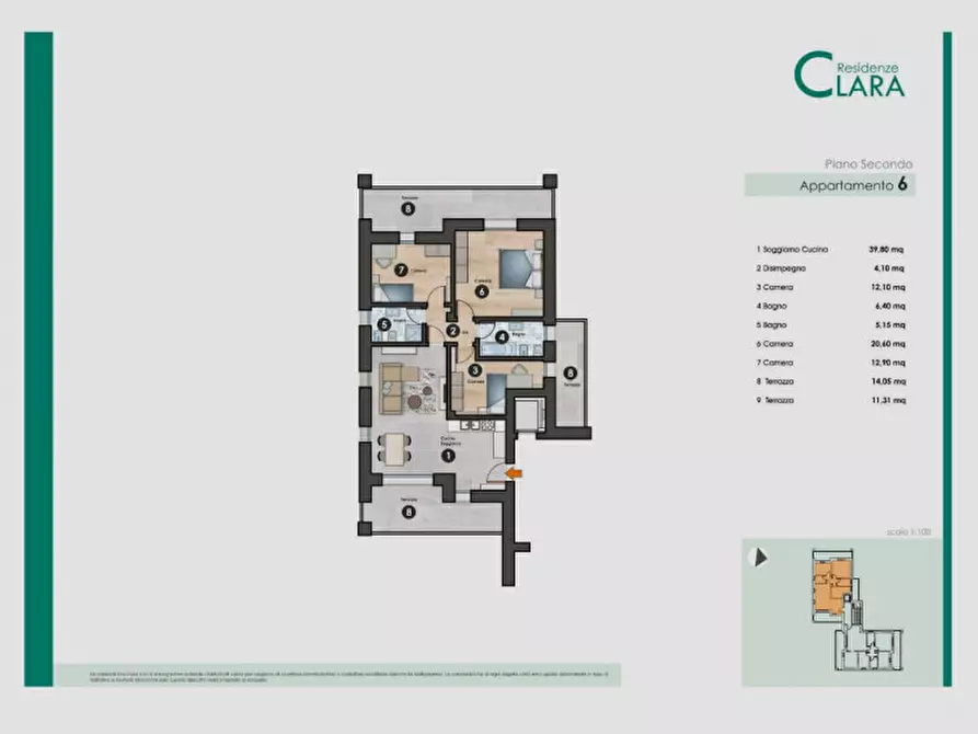 Immagine 12 di Appartamento in vendita  in Via Filanda a Camisano Vicentino