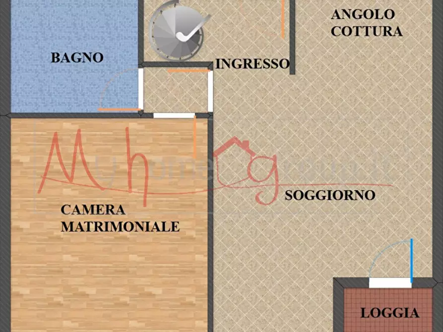 Immagine 11 di Appartamento in vendita  in Via Vittorio Emanuele II a Saonara