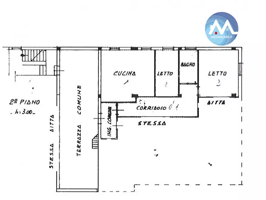 Immagine 40 di Palazzo in vendita  in via fossombrone a Pesaro