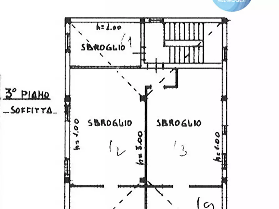 Immagine 26 di Palazzo in vendita  in via fossombrone a Pesaro