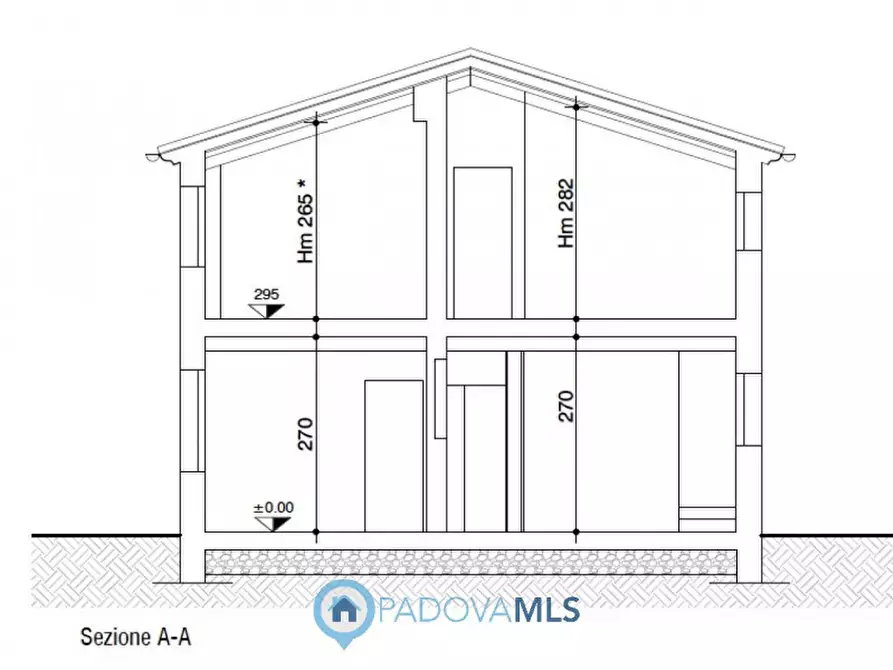 Immagine 9 di Villetta a schiera in vendita  in Lungargine Brusegana a Padova