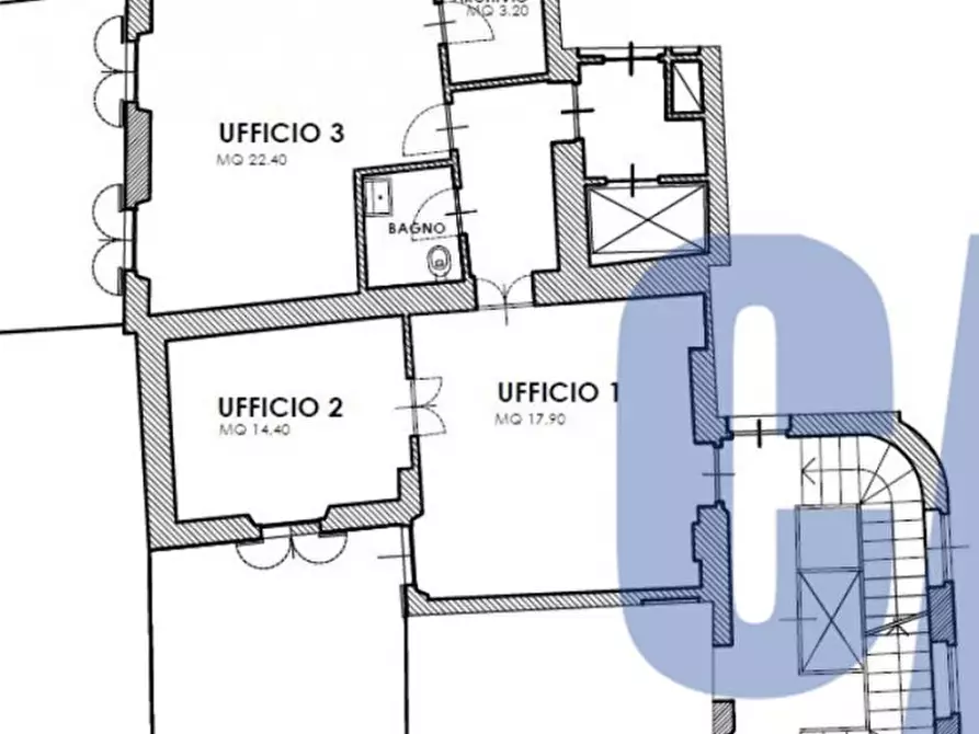 Immagine 12 di Ufficio in affitto  in LARGO AUGUSTO a Milano