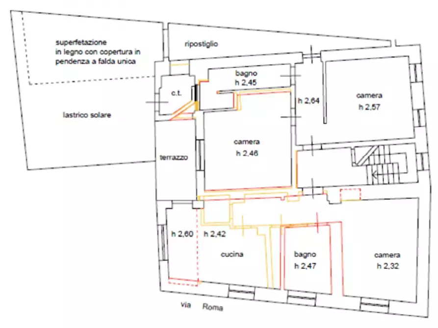 Immagine 10 di Appartamento in vendita  in Via Roma 86 a Lamon