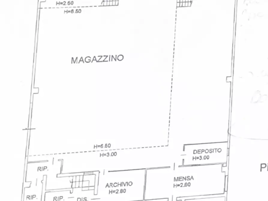 Immagine 1 di Capannone industriale in vendita  in VIA ROMA 1 a Saonara