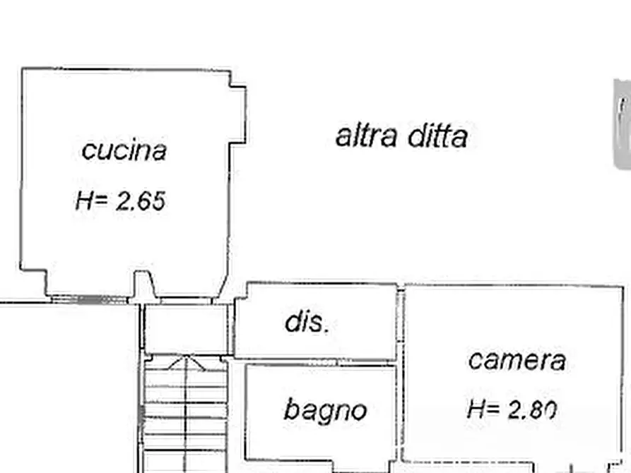 Immagine 12 di Villetta a schiera in vendita  in via campo boario a Castiglione Del Lago