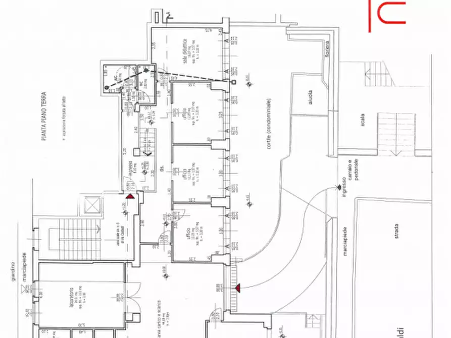 Immagine 35 di Ufficio in vendita  in Via Castaldi 5 a Trieste