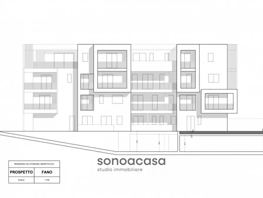 Immagine 10 di Appartamento in vendita  in via Litoranea, 186 a Mondolfo