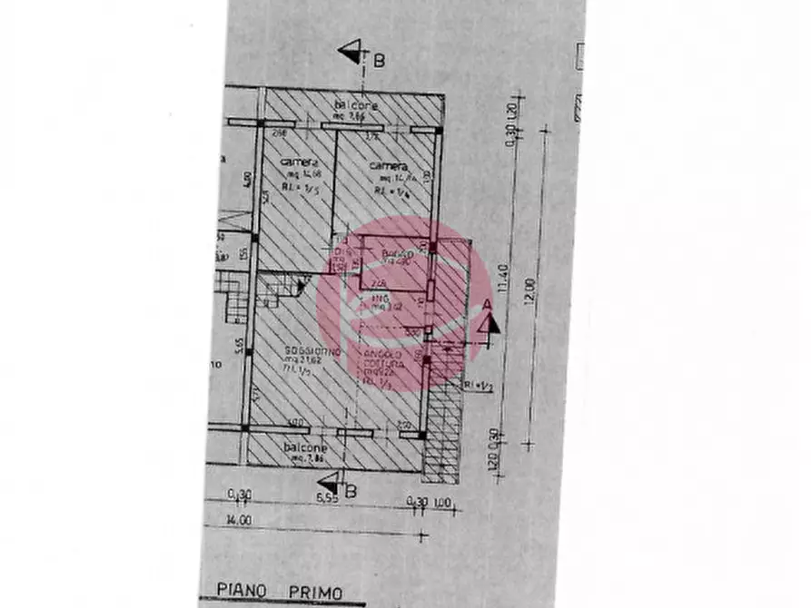 Immagine 8 di Appartamento in vendita  a Santarcangelo Di Romagna