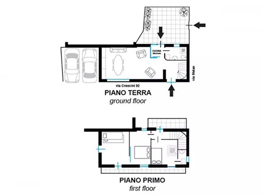 Immagine 10 di Casa indipendente in affitto  in VIA BONAFEDE a Padova