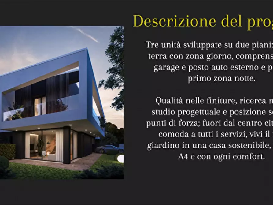 Immagine 3 di Villetta a schiera in vendita  in Vigonza Via San Vincenzo a Vigonza