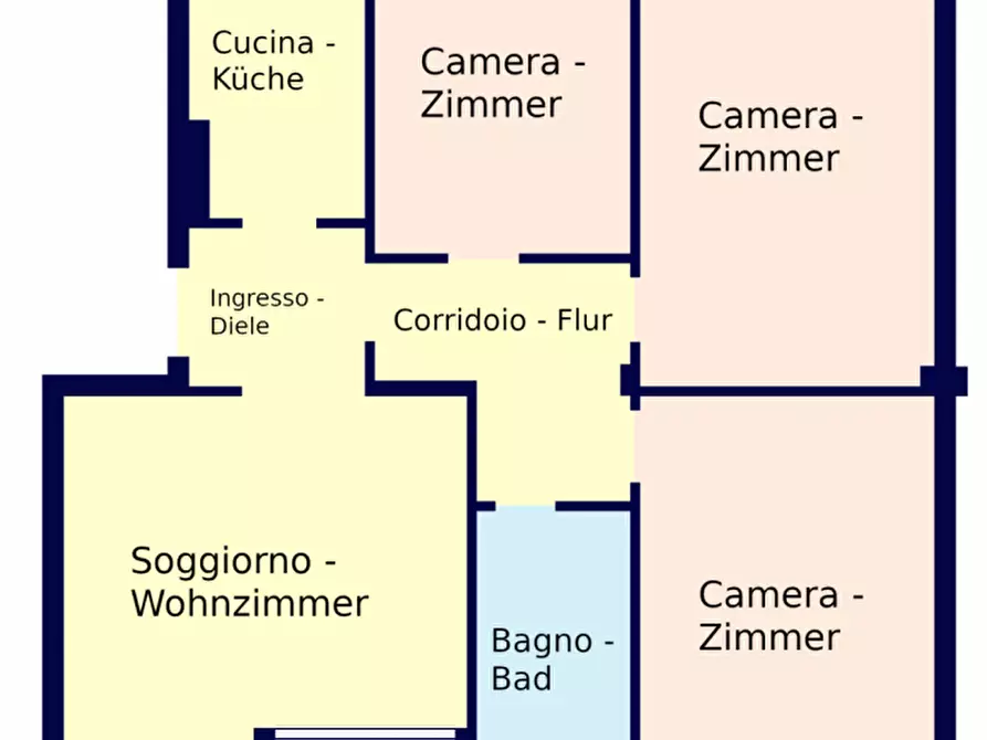 Immagine 2 di Appartamento in vendita  in Via San Vigilio - Sankt-Vigil-Straße a Bolzano