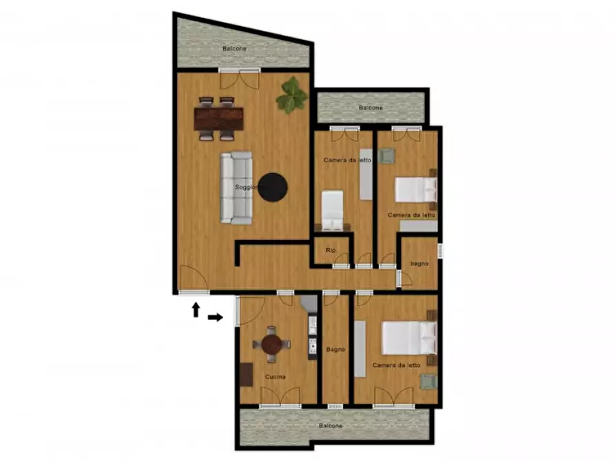 Immagine 25 di Appartamento in vendita  a Carini