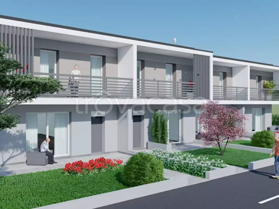 Immagine 3 di Villetta a schiera in vendita  in via don nicola nadin a San Michele Al Tagliamento