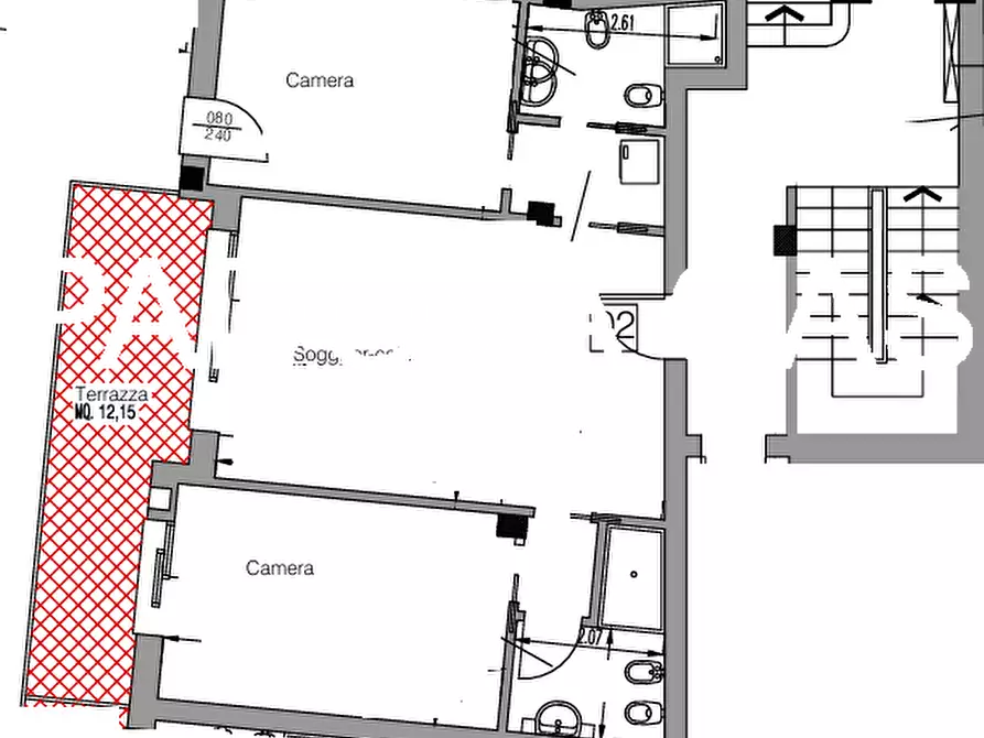 Immagine 1 di Appartamento in vendita  in via savonarola a Padova