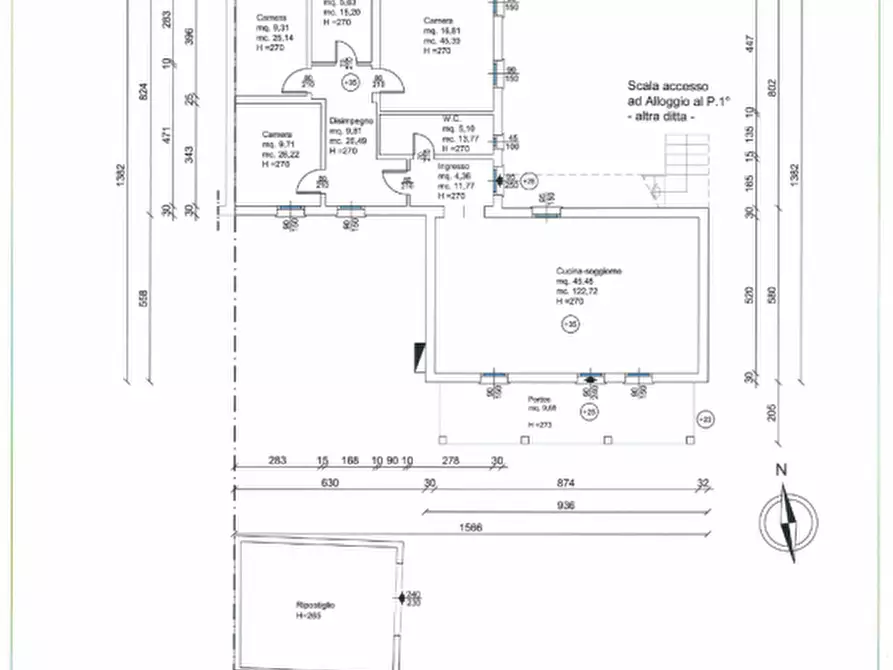 Immagine 24 di Appartamento in vendita  in Via Bosco a Mestrino