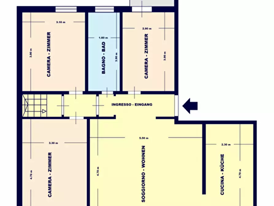 Immagine 62 di Appartamento in vendita  in Via Castel Flavon - Küepachweg a Bolzano