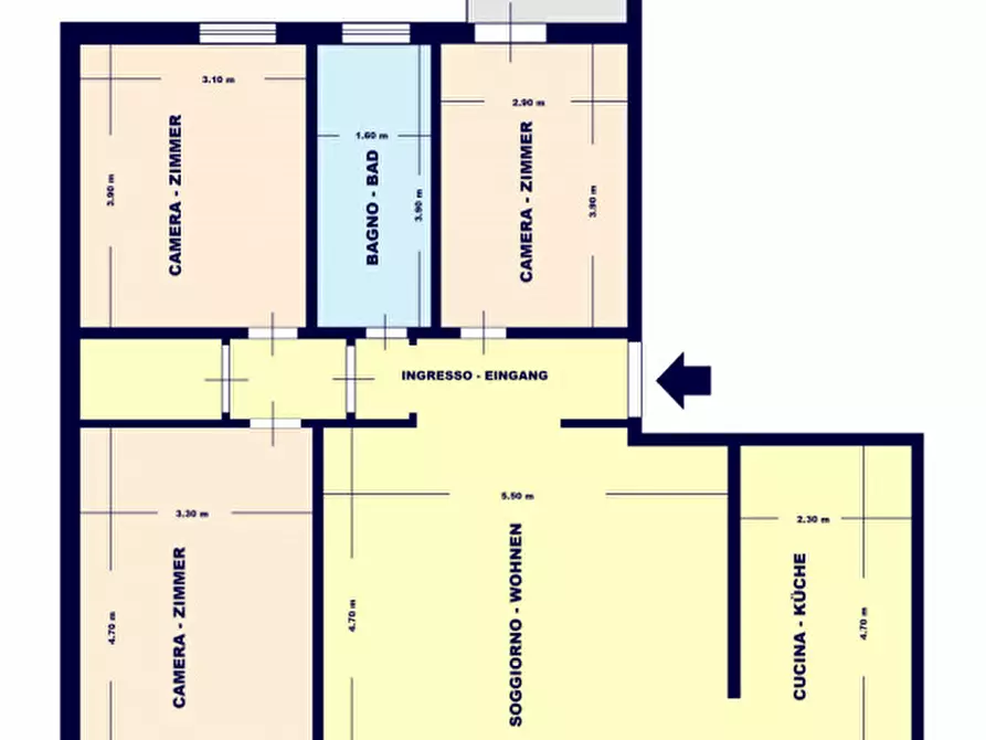 Immagine 102 di Appartamento in vendita  in Via Castel Flavon - Küepachweg a Bolzano