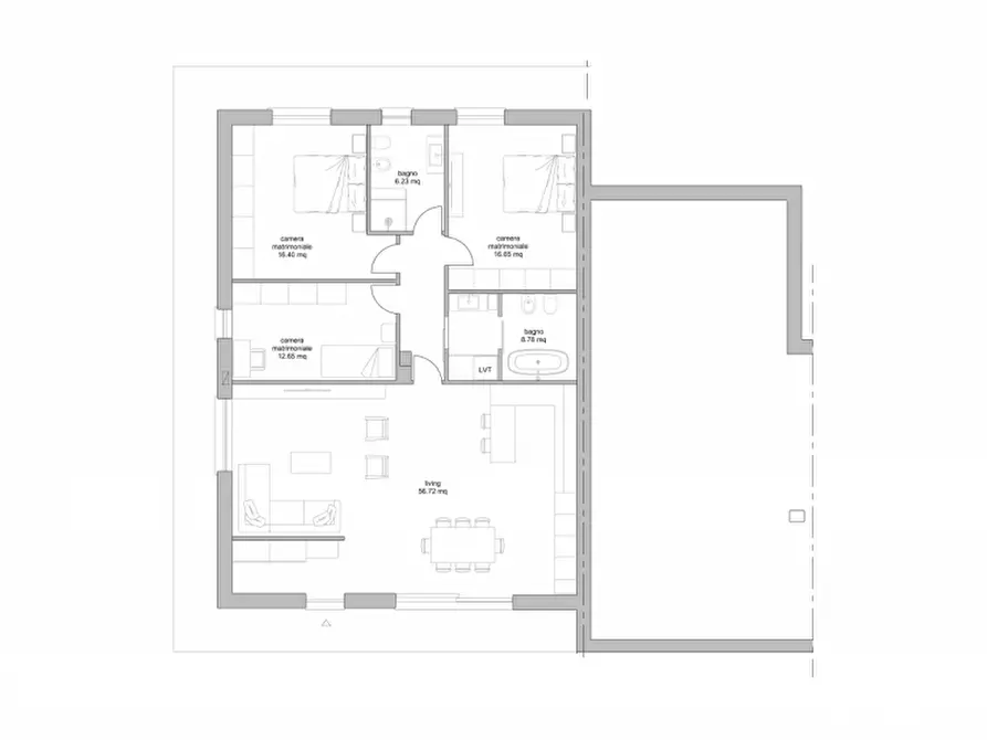 Immagine 1 di Casa bifamiliare in vendita  in Via Longarone, 26 a Udine