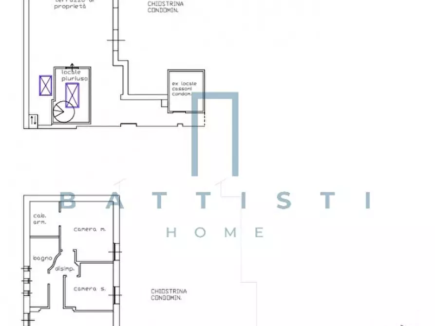 Immagine 37 di Appartamento in vendita  in Piazza Dante a Roma