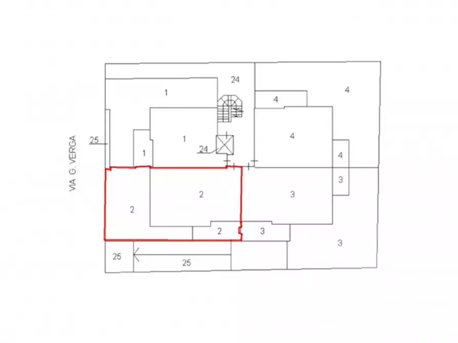 Immagine 4 di Appartamento in vendita  in Via Giovanni Verga, 9, 61030 Colli al Metauro PU, Italia a Colli Al Metauro