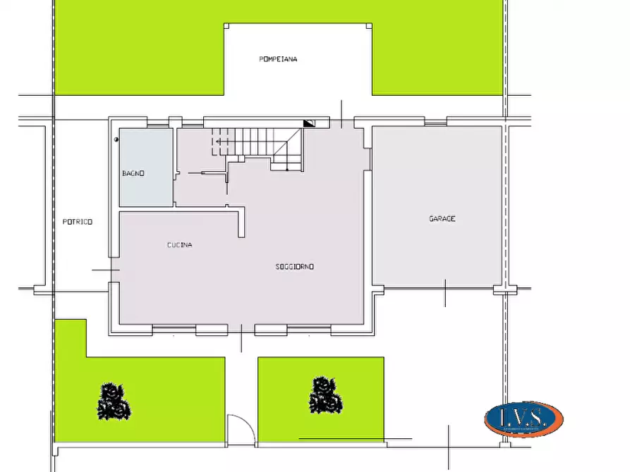 Immagine 3 di Casa trifamiliare in vendita  in Via Villavecchia 1 a Castegnero