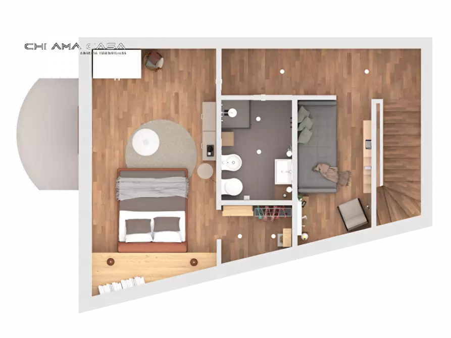 Immagine 11 di Villetta a schiera in vendita  in Via del Risorgimento a Pesaro