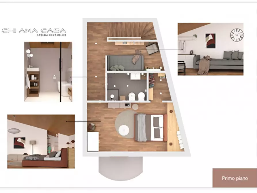 Immagine 14 di Villetta a schiera in vendita  in Via Sant'Egidio a Pesaro