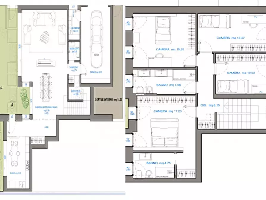 Immagine 13 di Casa bifamiliare in vendita  in Stradella Interna A a Treviso