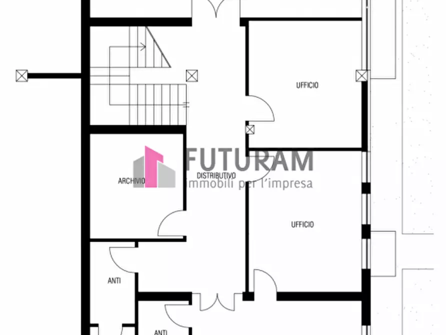Immagine 11 di Ufficio in affitto  in VIA ROMA 1 a Rubano