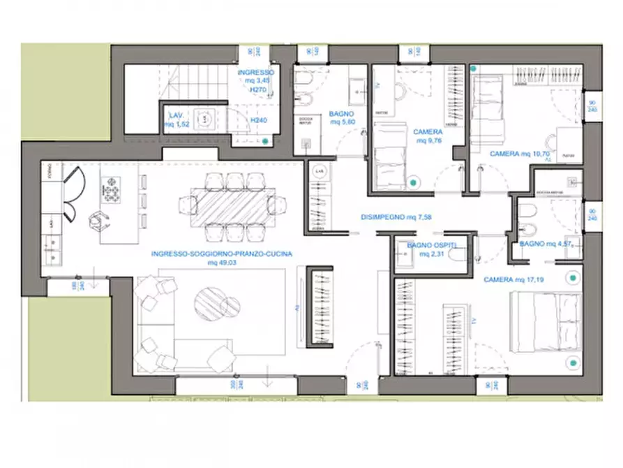 Immagine 9 di Appartamento in vendita  in Stradella Interna A a Treviso