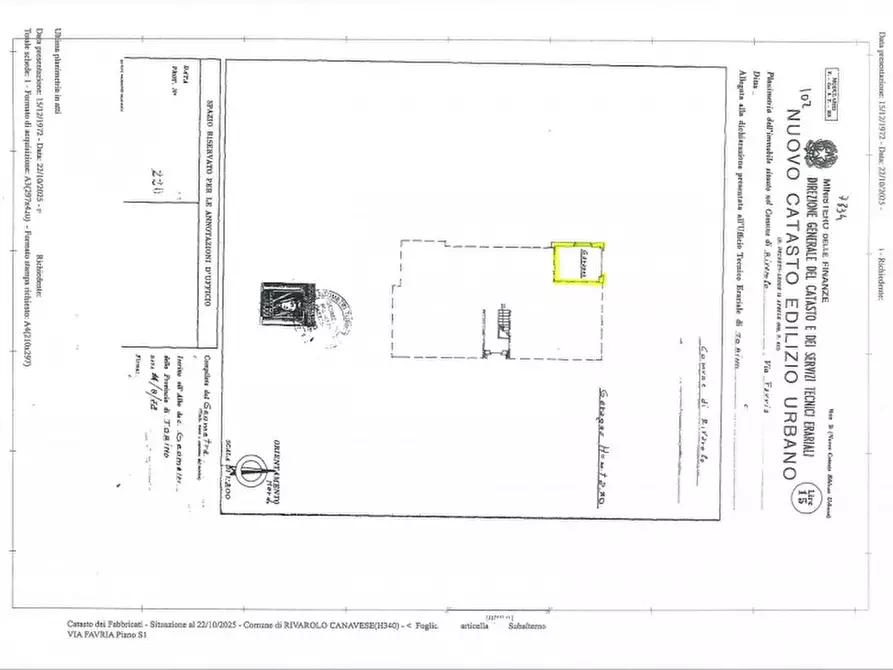 Immagine 25 di Appartamento in vendita  in Vi Giuseppe Gria, 3 a Rivarolo Canavese