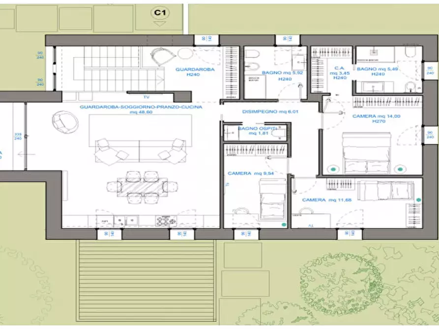 Immagine 11 di Appartamento in vendita  in stradella interna A a Treviso