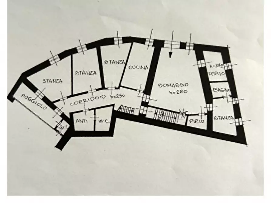 Immagine 43 di Casa indipendente in vendita  in Via Fontana 4 a Predaia