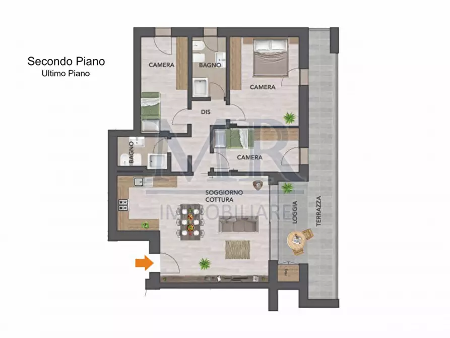 Immagine 26 di Attico in vendita  in Via firenze a Rubano