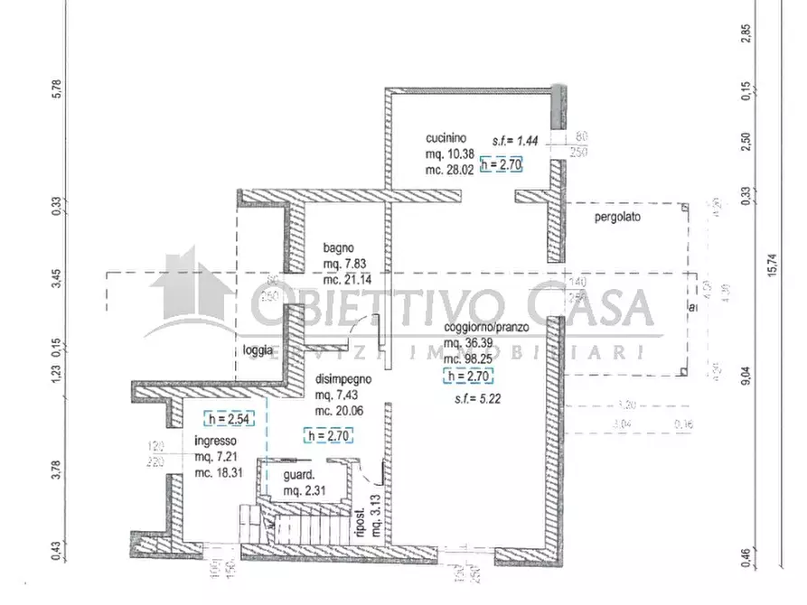 Immagine 2 di Casa indipendente in vendita  in Via Antonio Vivaldi a Ponte San Nicolò