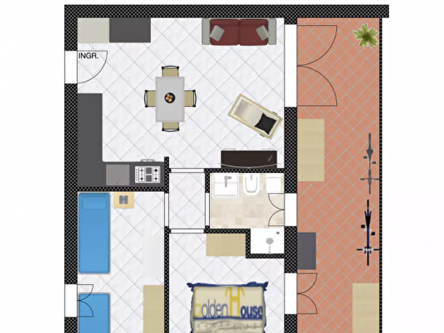 Immagine 29 di Appartamento in vendita  in Via Raffaello Sanzio 116 a Comacchio