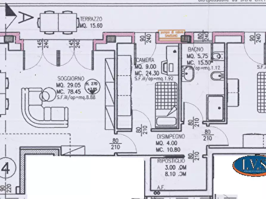Immagine 26 di Appartamento in vendita  in Via D. Cattaneo 1 a Montegalda