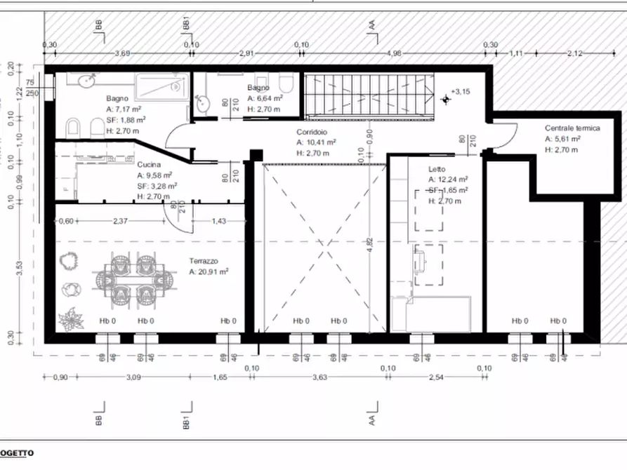 Immagine 26 di Appartamento in vendita  in Via Nazario Sauro a Rovigo