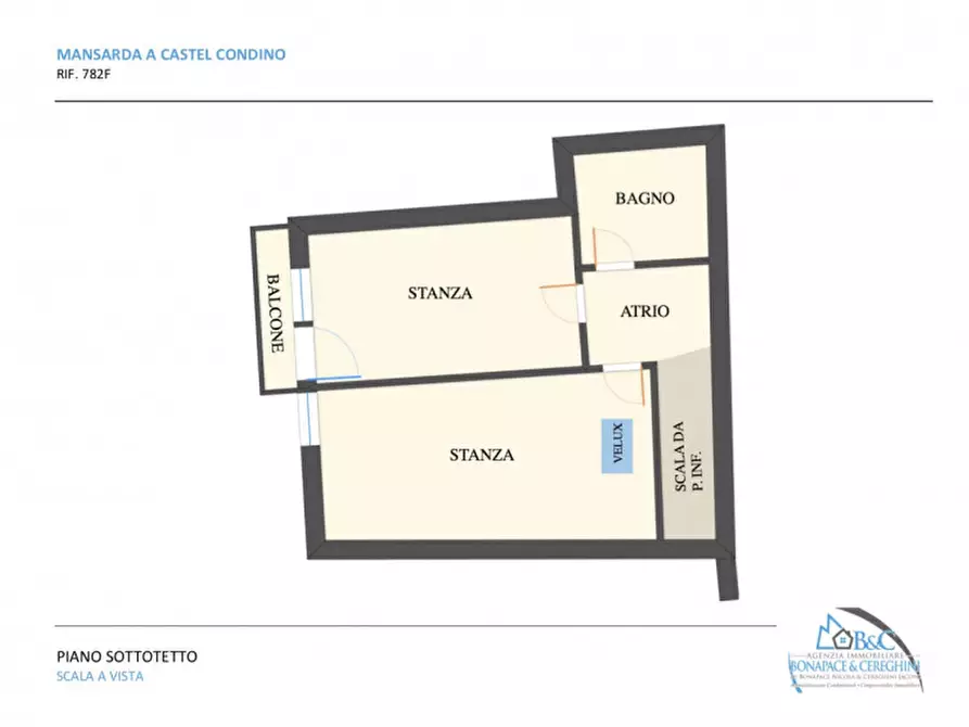 Immagine 12 di Appartamento in vendita  in Via Giovanni Prati a Castel Condino