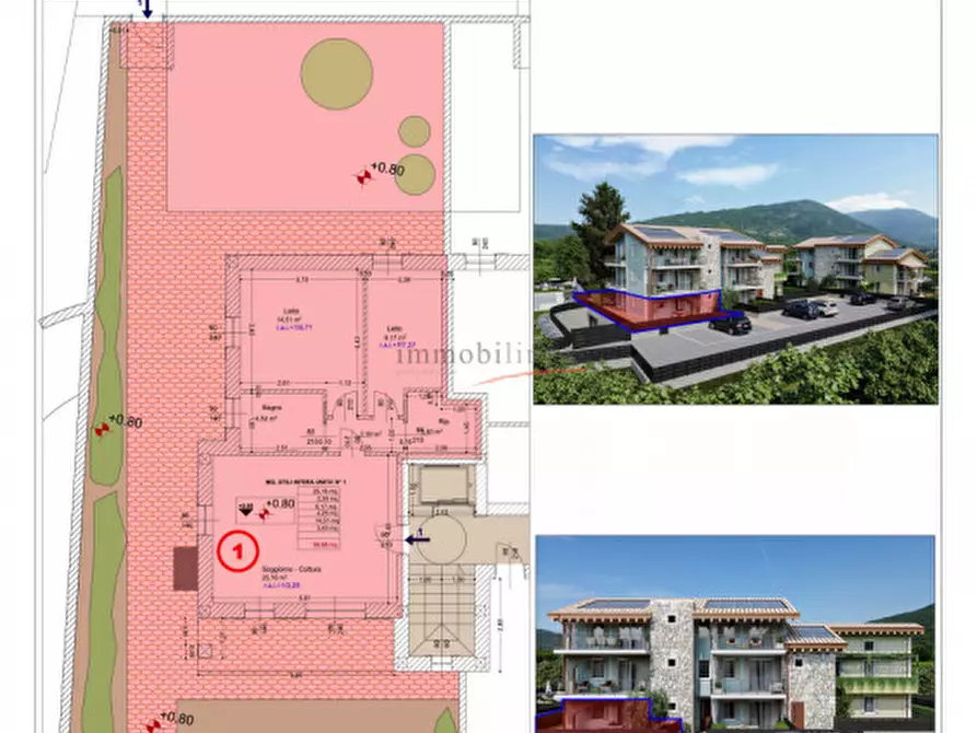 Immagine 9 di Appartamento in vendita  in Via Primo Maggio a Costermano sul Garda