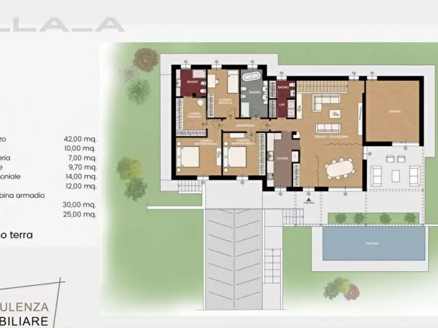 Immagine 6 di Villa in vendita  in Via Villa Tomba a Verona