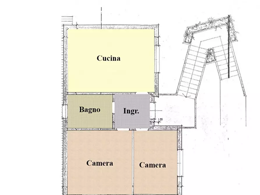 Immagine 10 di Casa bifamiliare in vendita  in Via Sant'Andrea a Albignasego