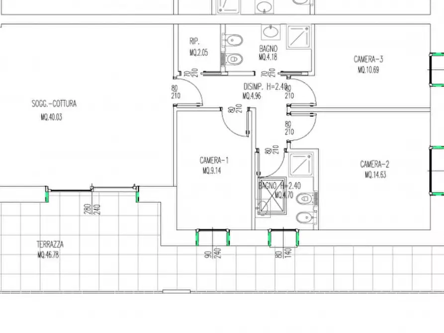 Immagine 17 di Appartamento in vendita  in Via Giovanni Boccaccio a Padova